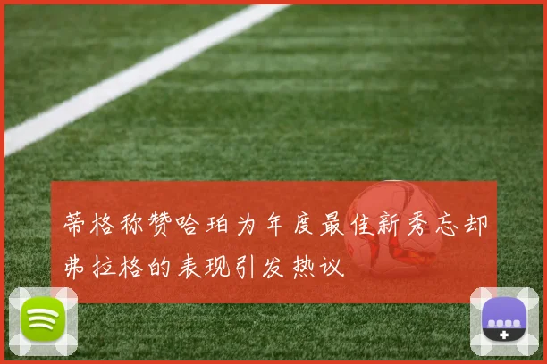 蒂格称赞哈珀为年度最佳新秀忘却弗拉格的表现引发热议